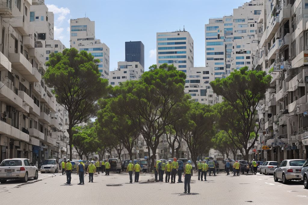 תמונה זו נוצרה על ידי NOVITA בינה מלאכותית שאיבת ביוב בתל אביב, ביובית בתל אביב
